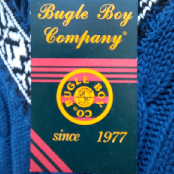 Vintage Bugle Boy Sweater size L + FREE GIFT - Picture 6 of 6